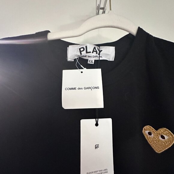 Comme des Garcons PLAY - Heart Logo T-shirt - Picture 5 of 5